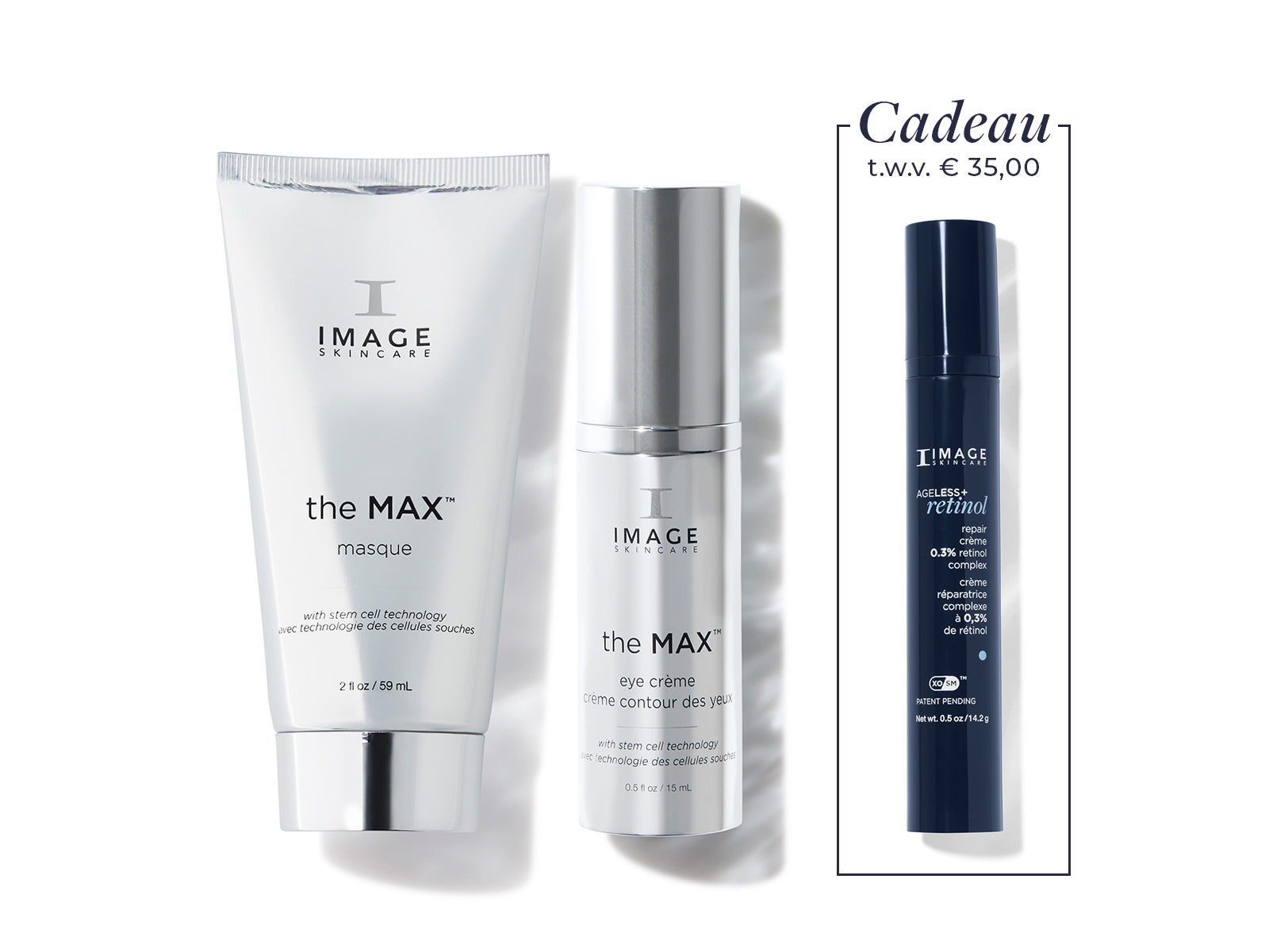 THE MAX - Masque + THE MAX - Eye Crème