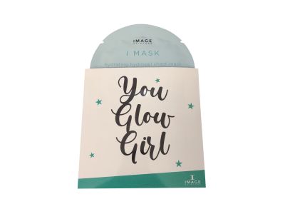 I MASK - Hydrating Hydrogel Sheet Mask (1 stuk) + You Glow Girl verpakking